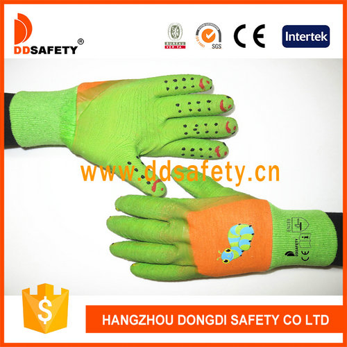 Cotton with green latex glove Cotton with green latex glove